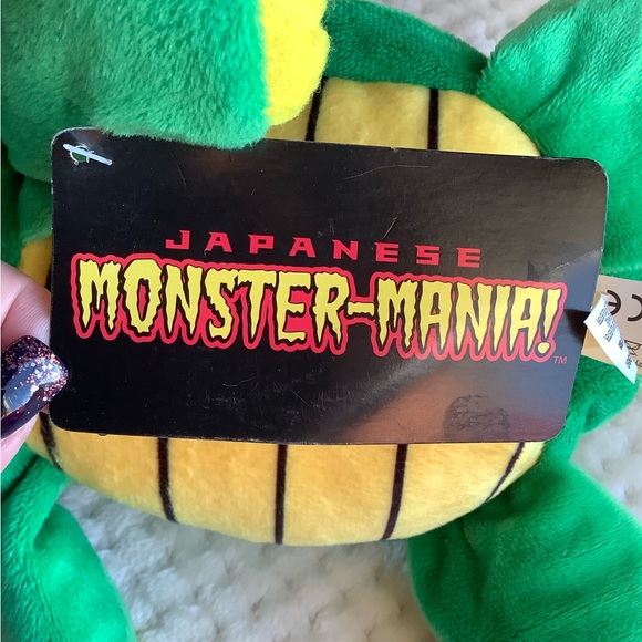 Japanese Monster Mania Rhody Monster Plush Toy Stuffed Animal NWT - Picture 6 of 11
